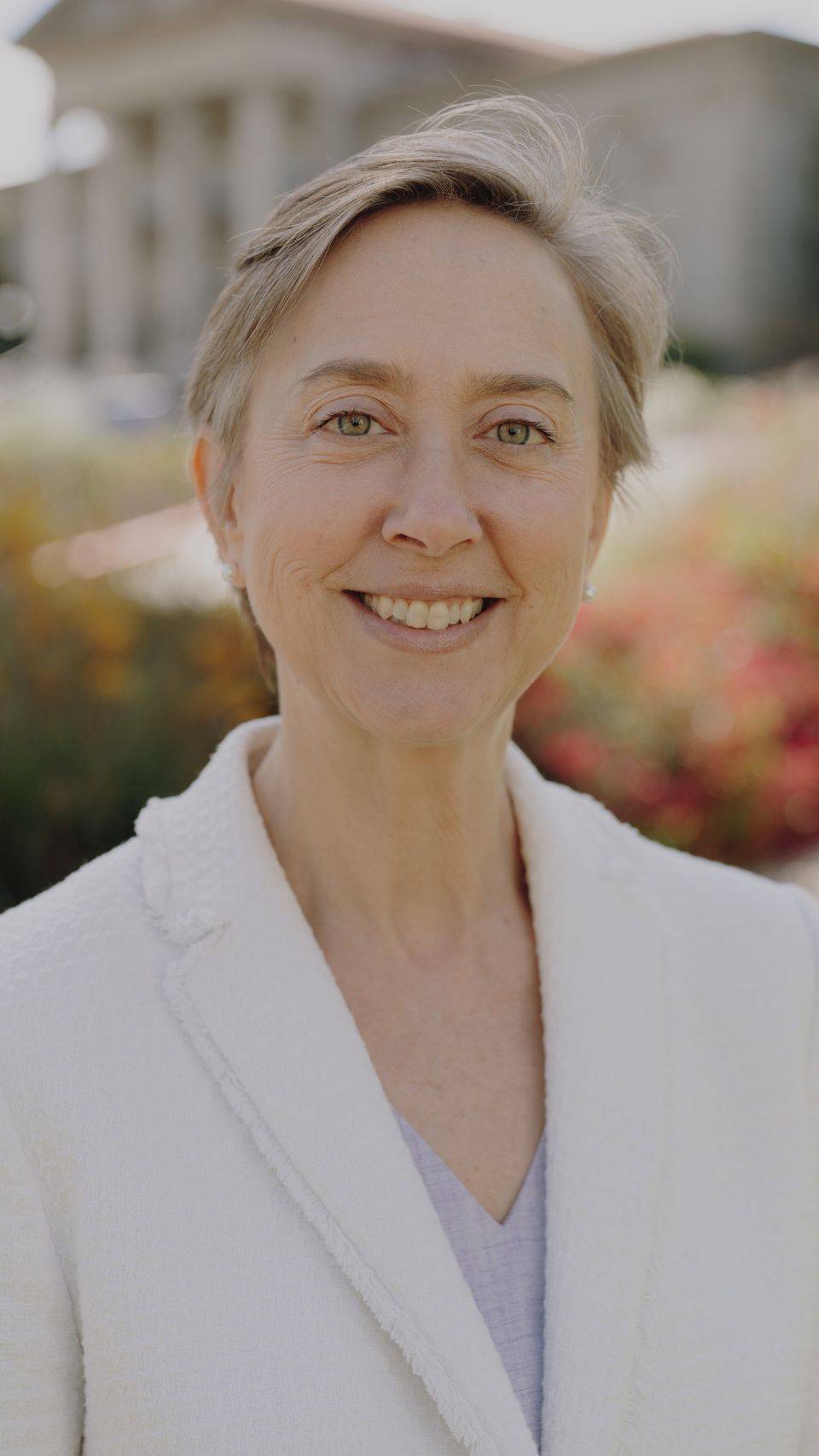 a person smiling for a picture