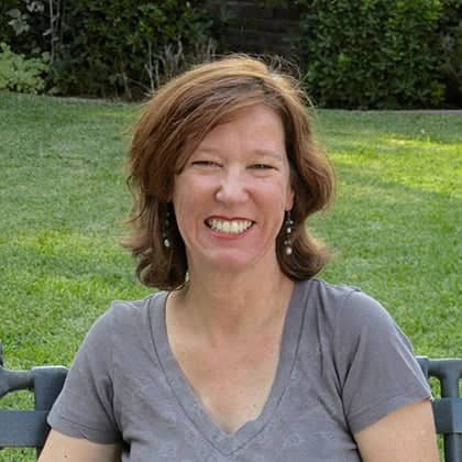 a person sitting on a bench