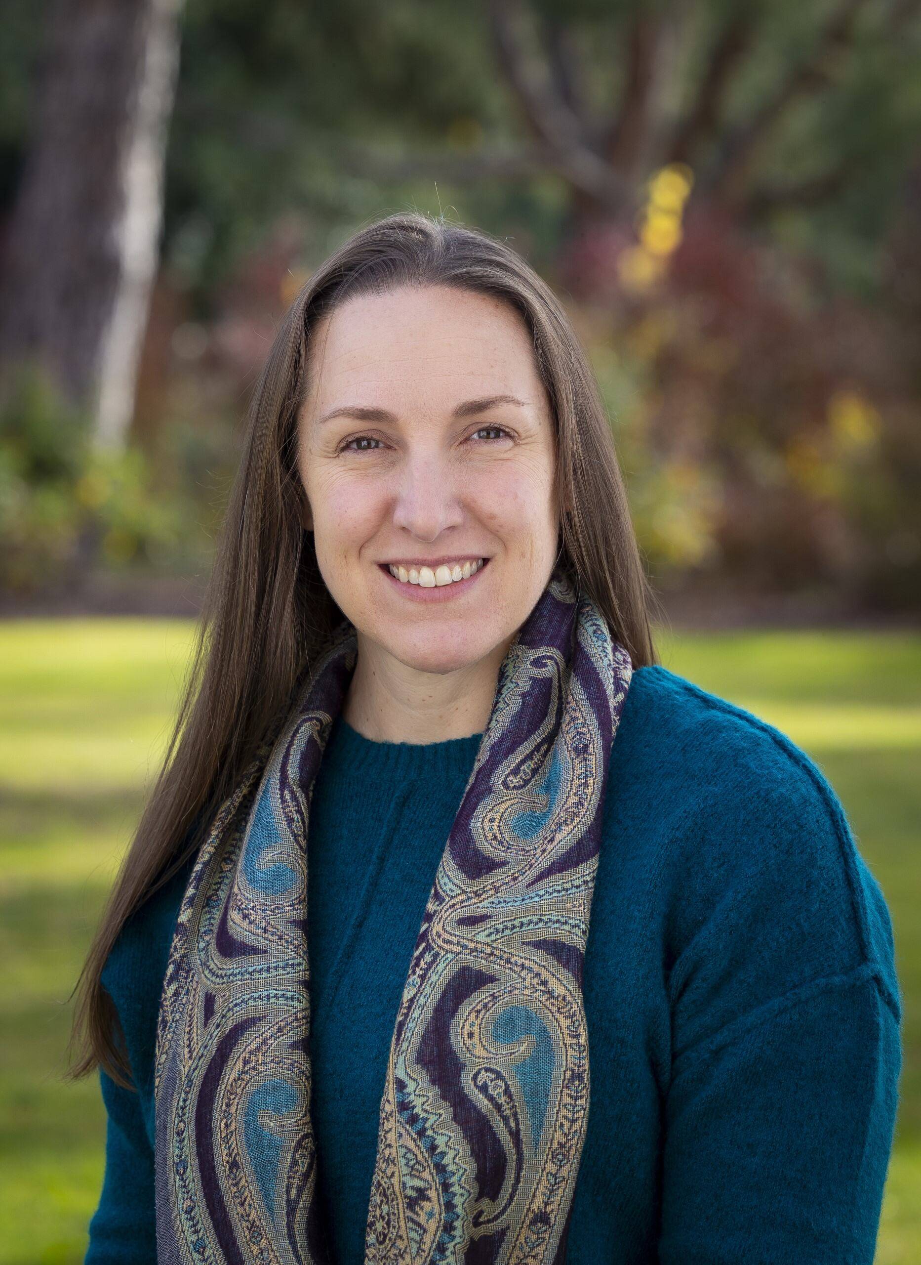 a person smiling for a picture