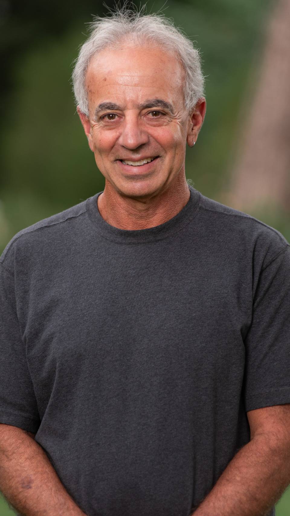 a person smiling for a picture