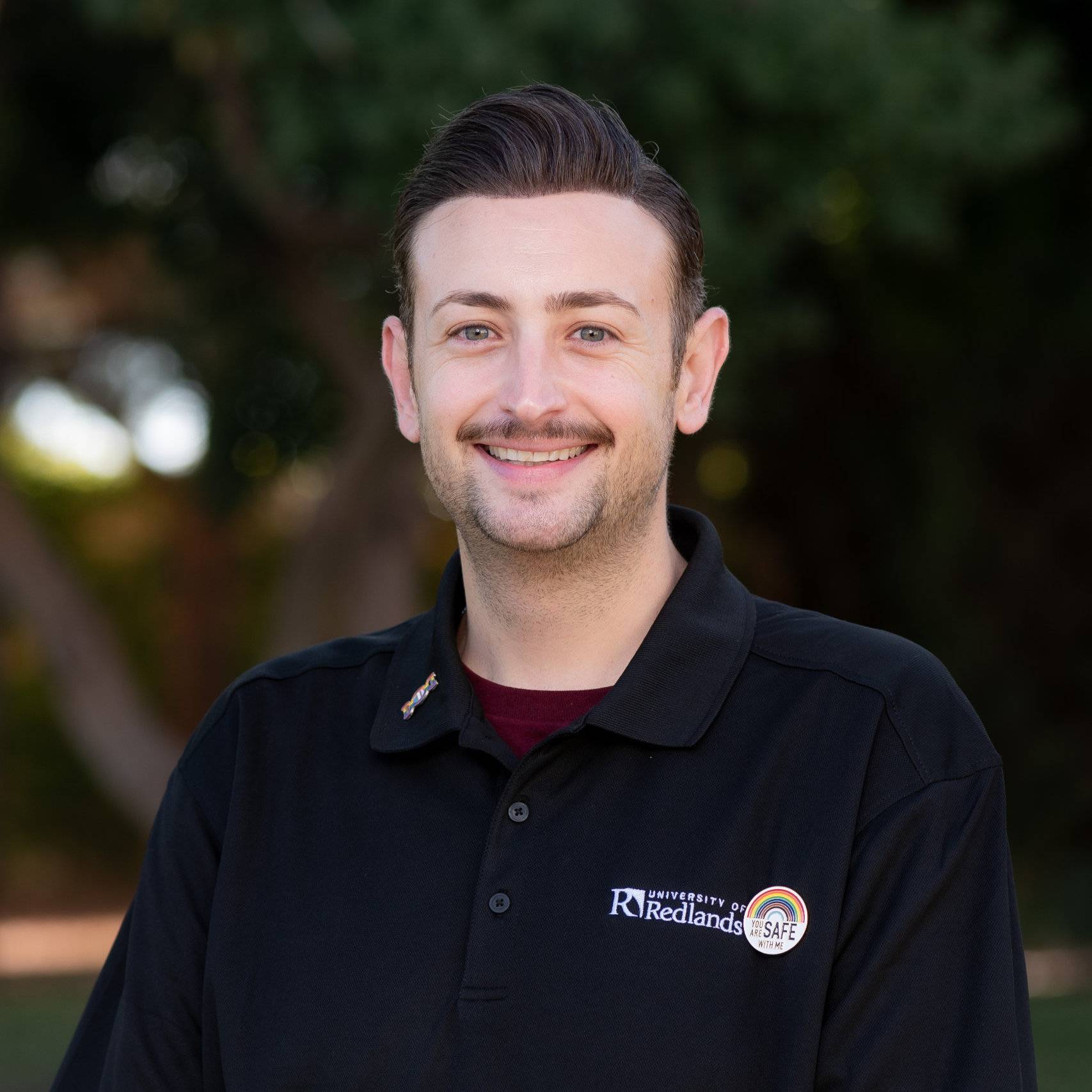 a person smiling for a picture