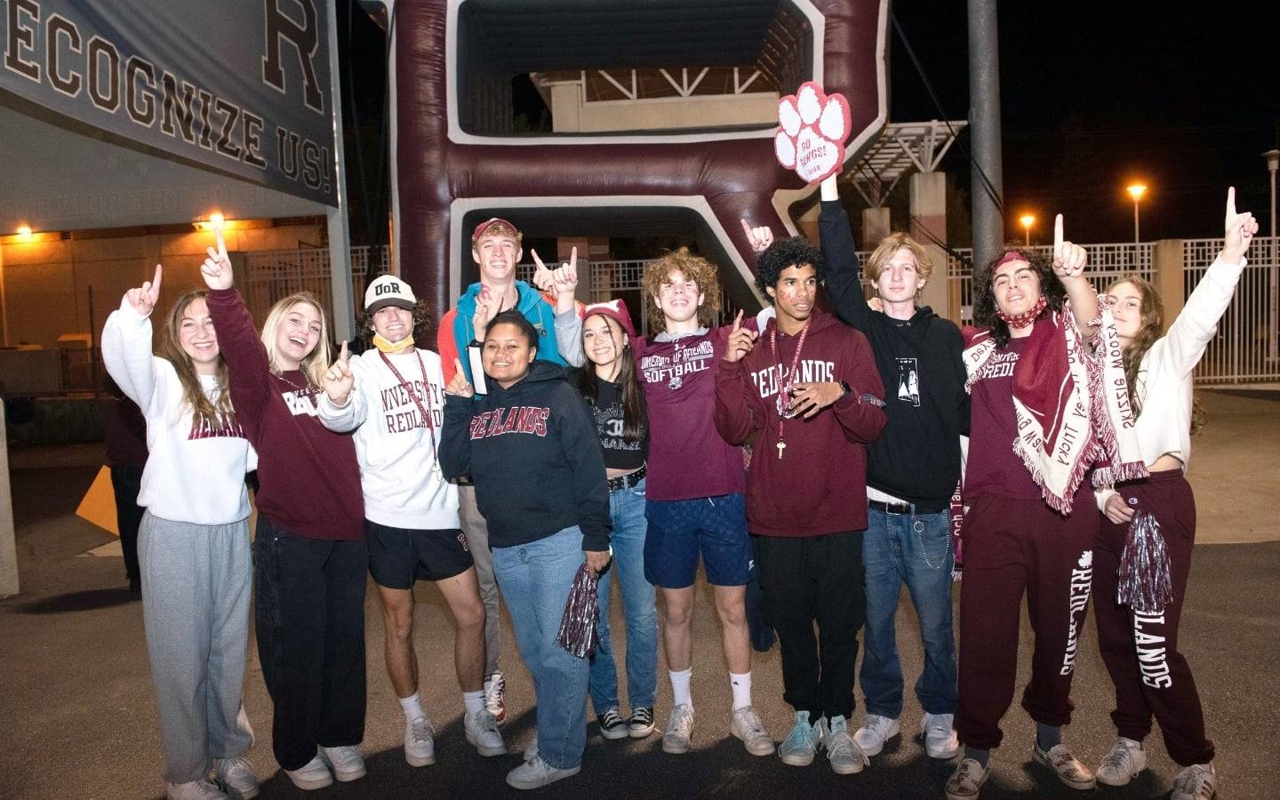 a group of people posing for a photo
