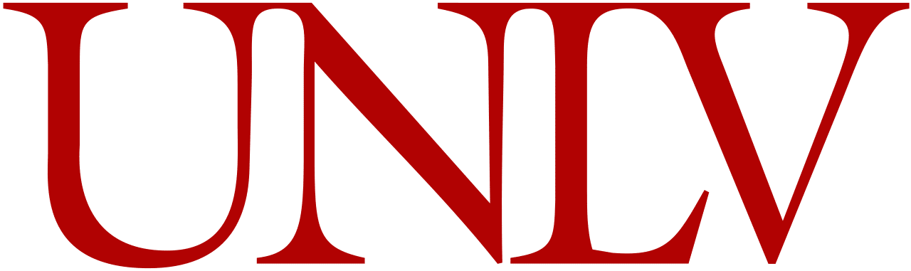 a red letter on a black background