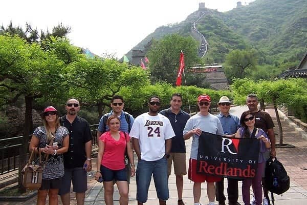 a group of people posing for a photo