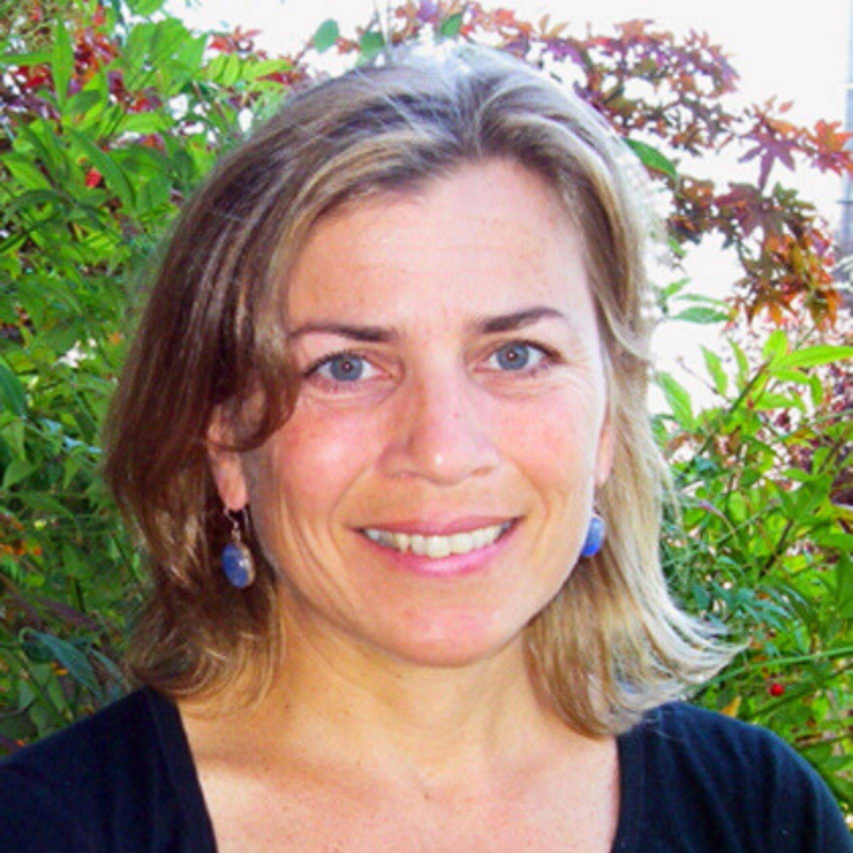 a person smiling at camera