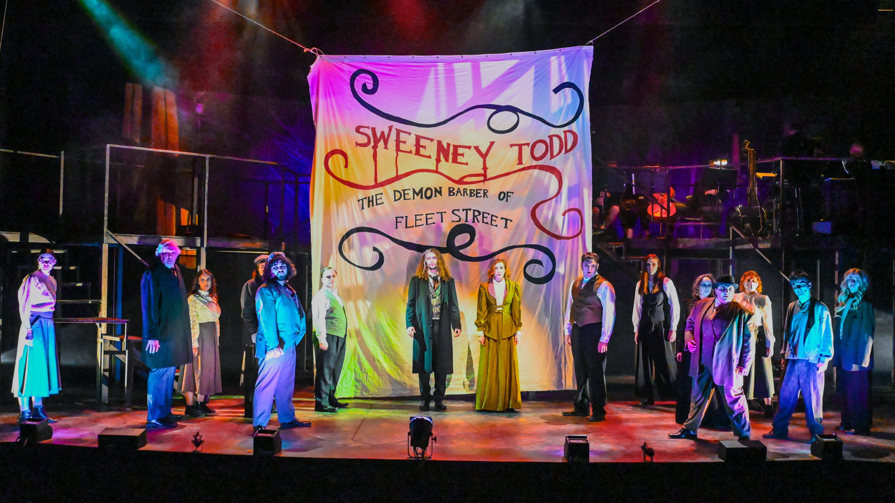 a group of people on a stage