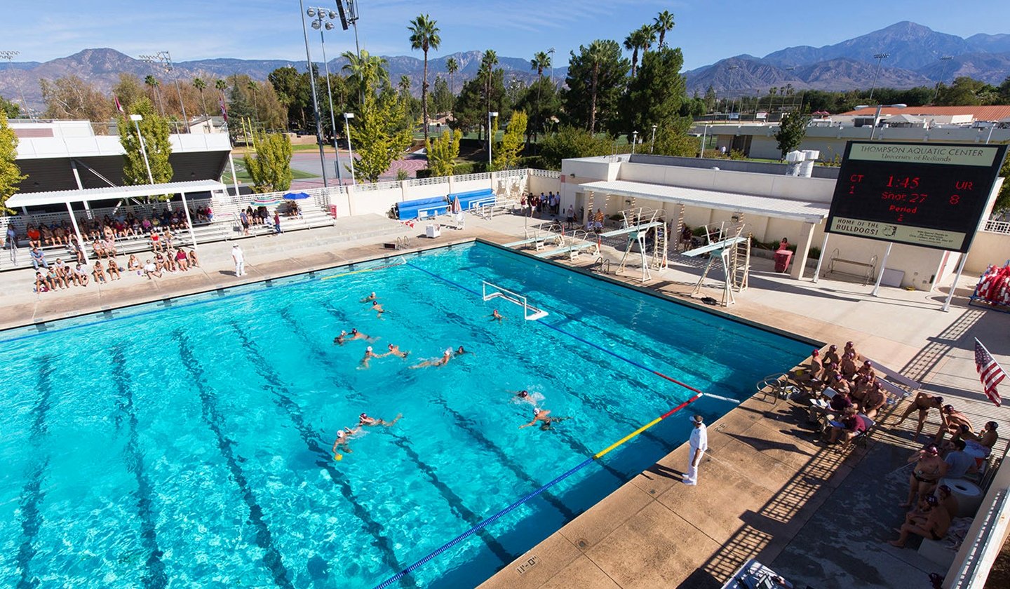 University of Redlands Aquatic Center pool