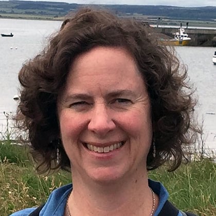 a person smiling at camera