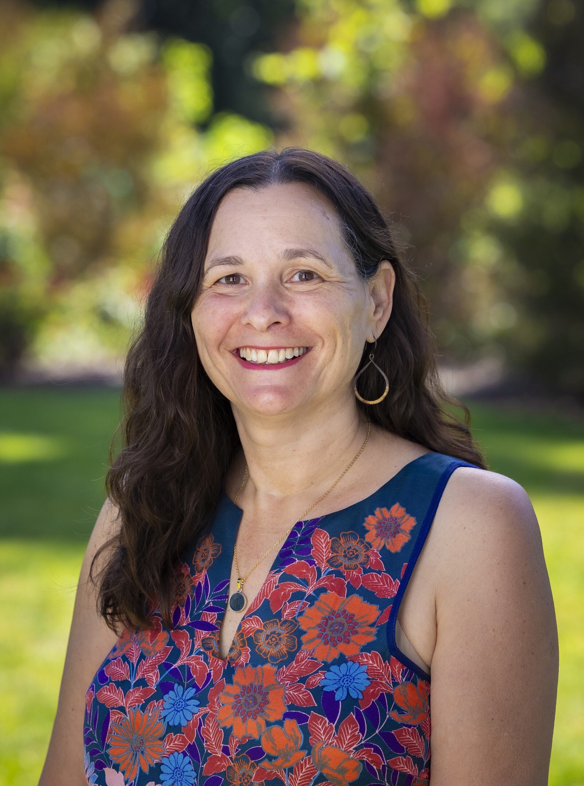 a person smiling at camera