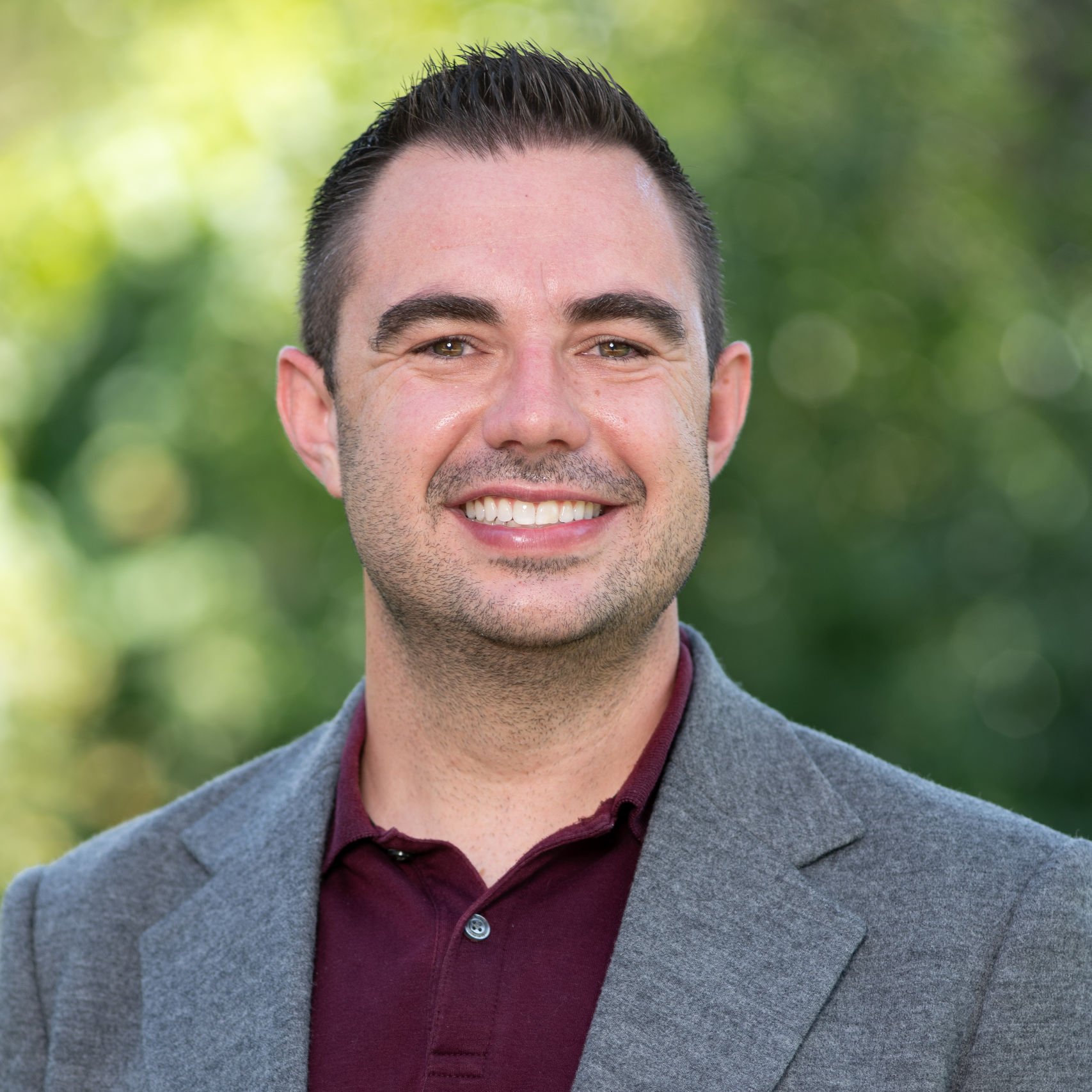 a person in a suit jacket