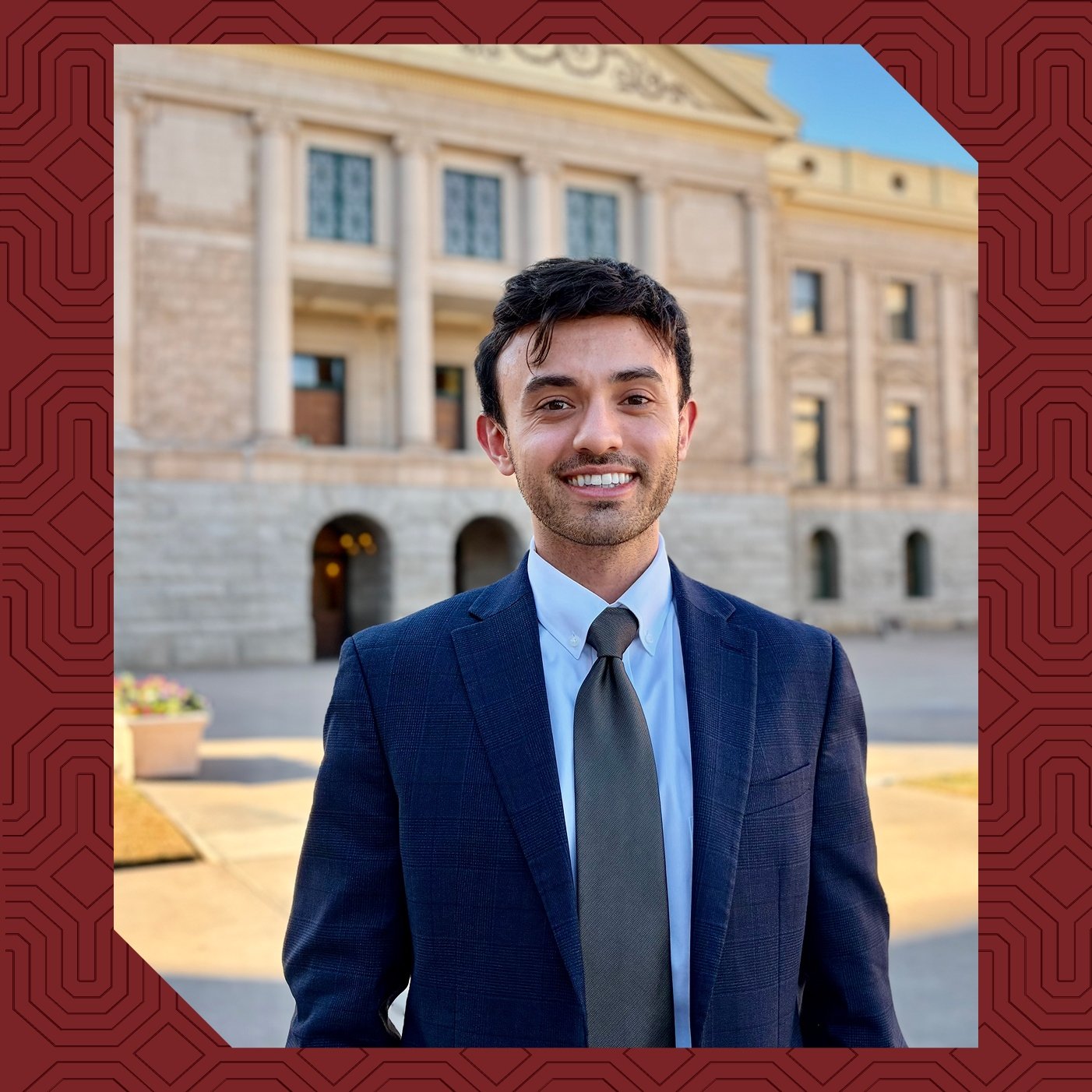 a man in a suit and tie