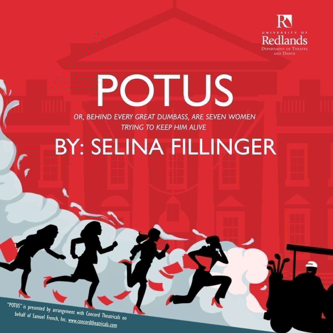 a poster of a running person