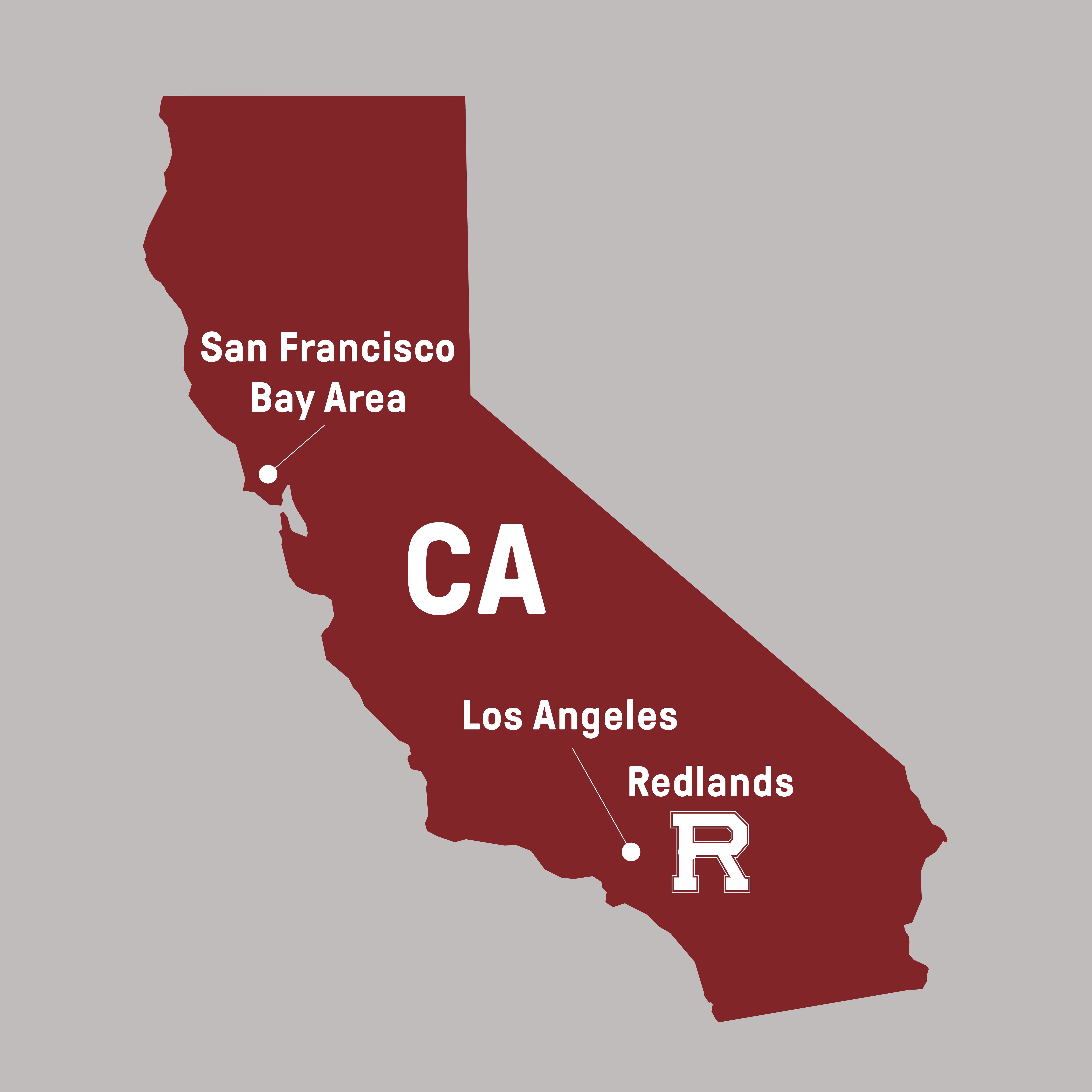 a map of the state of california