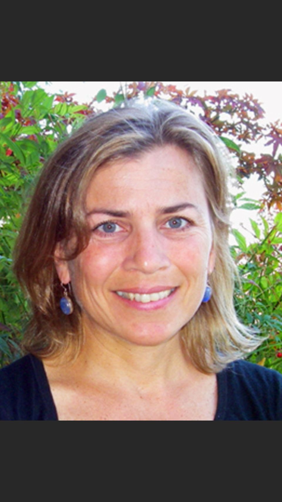 a close-up of a person smiling