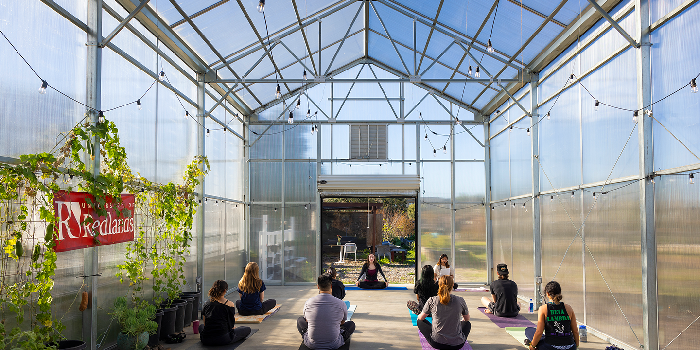 Climate research meditation at Redlands - masthead