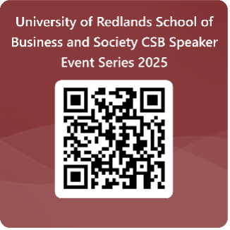 QR code for CSB Speaker on GIS Day 2025