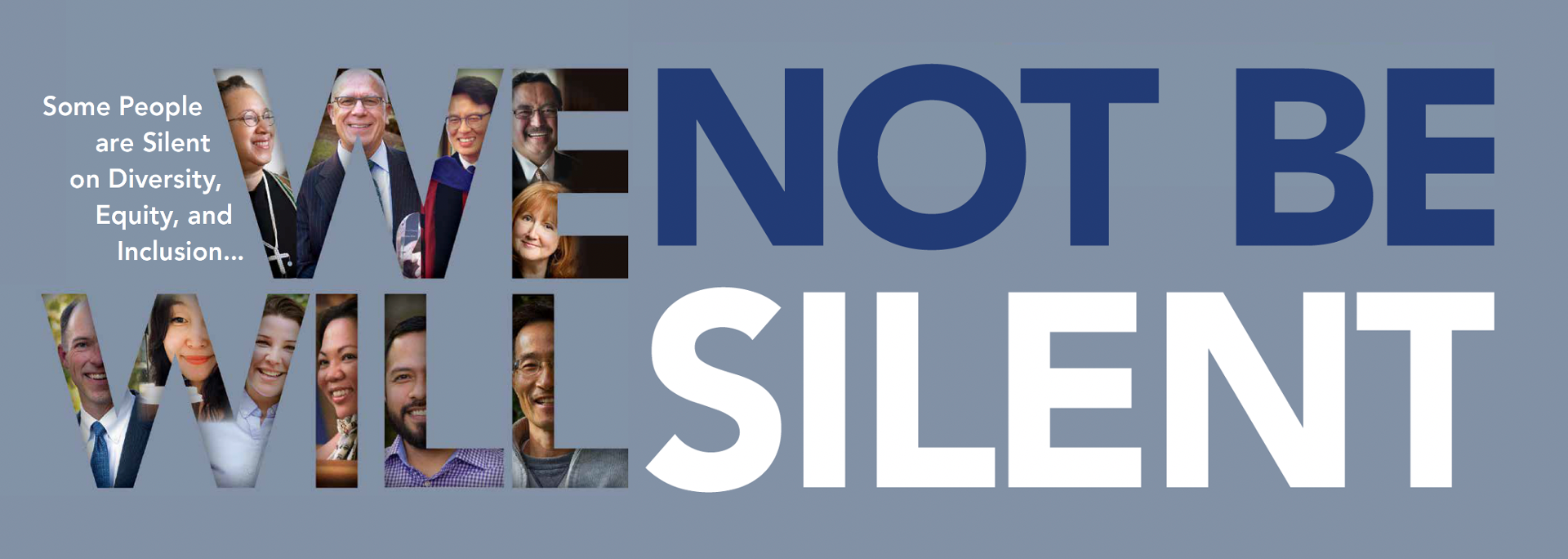 we will not be silent graphic image